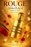 Ard Al Zaafaran Akhbar Al Ushaq Rouge Eau de Parfum pentru Femei 100 ml