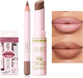Ushas Matte Lips – Ruj Mat + Creion de Buze 2 în 1 S15