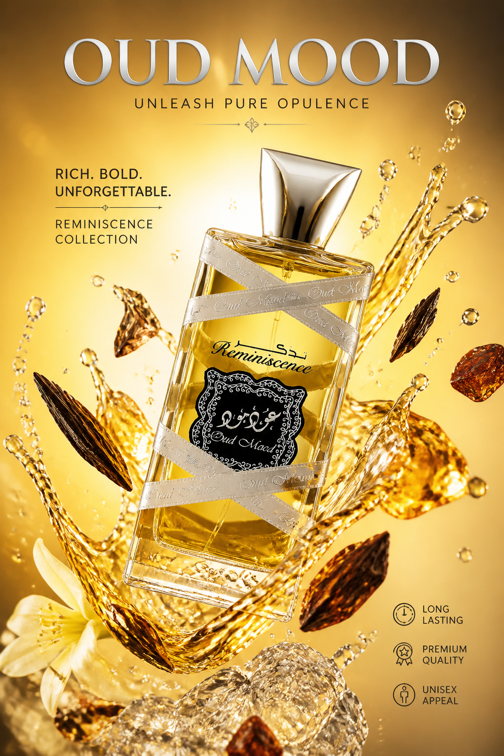 Lattafa Oud Mood Reminiscence Eau de Parfum Unisex 100 ml