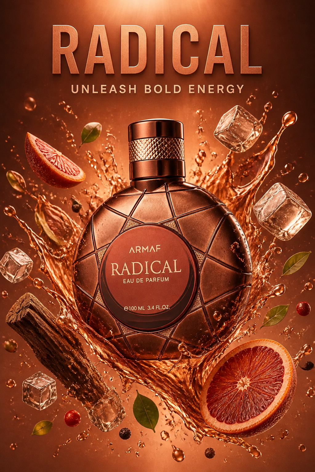 Armaf Radical Black Eau de Parfum pentru Bărbați 100 ml
