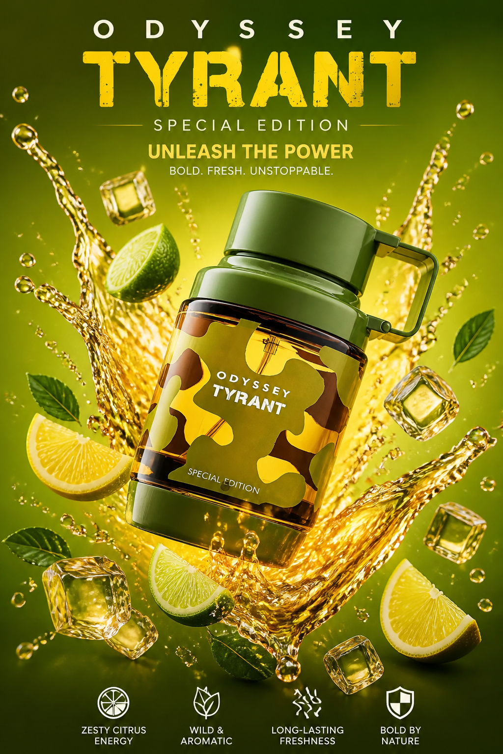 Armaf Odyssey Tyrant Eau de Parfum pentru Bărbați 100 ml