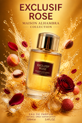 Maison Alhambra Exclusif Rose Eau de Parfum pentru Femei 100 ml