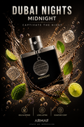 Armaf Dubai Nights Midnight Eau de Parfum pentru Bărbați 100 ml