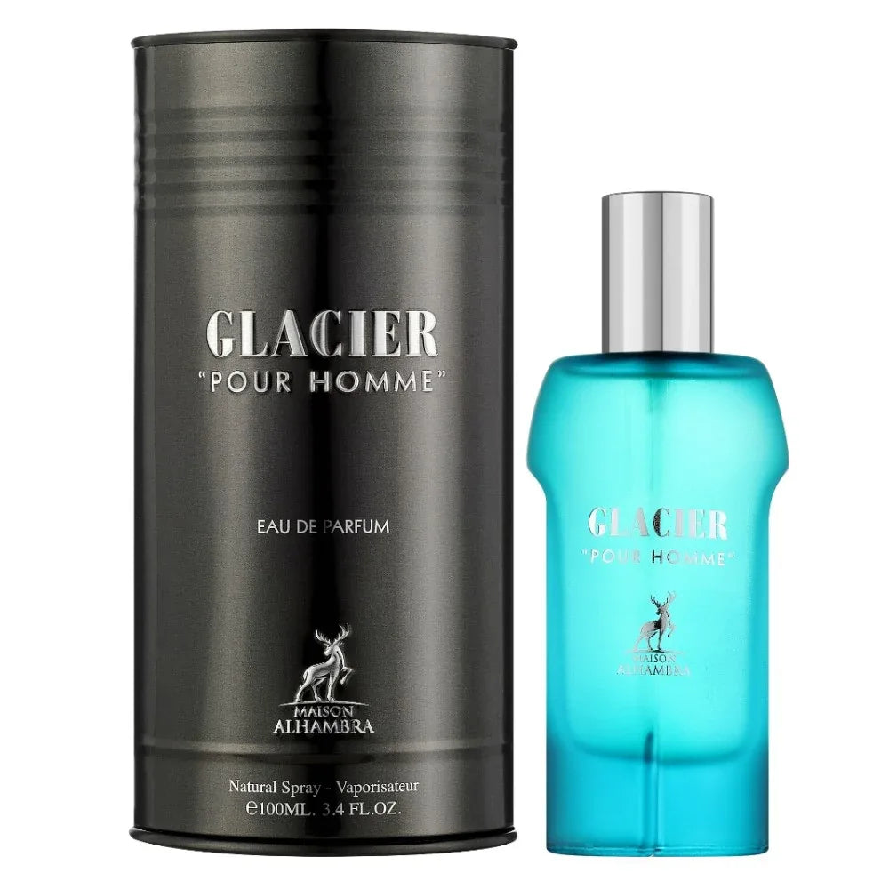 Maison Alhambra Glacier Pour Homme Eau de Parfum pentru Bărbați 100 ml