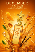 Paris Corner December Ambar Eau de Parfum Unisex 85 ml