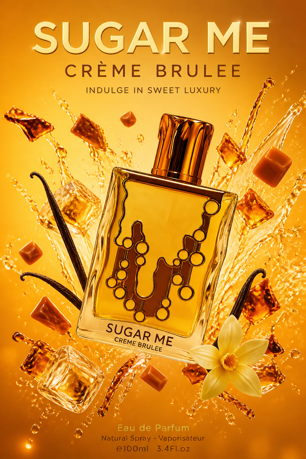 Maison Alhambra Sugar Me Crème Brûlée Eau de Parfum pentru Femei 100 ml