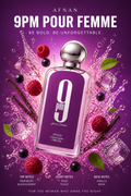 Afnan 9 PM Pour Femme Eau de Parfum pentru Femei 100 ml