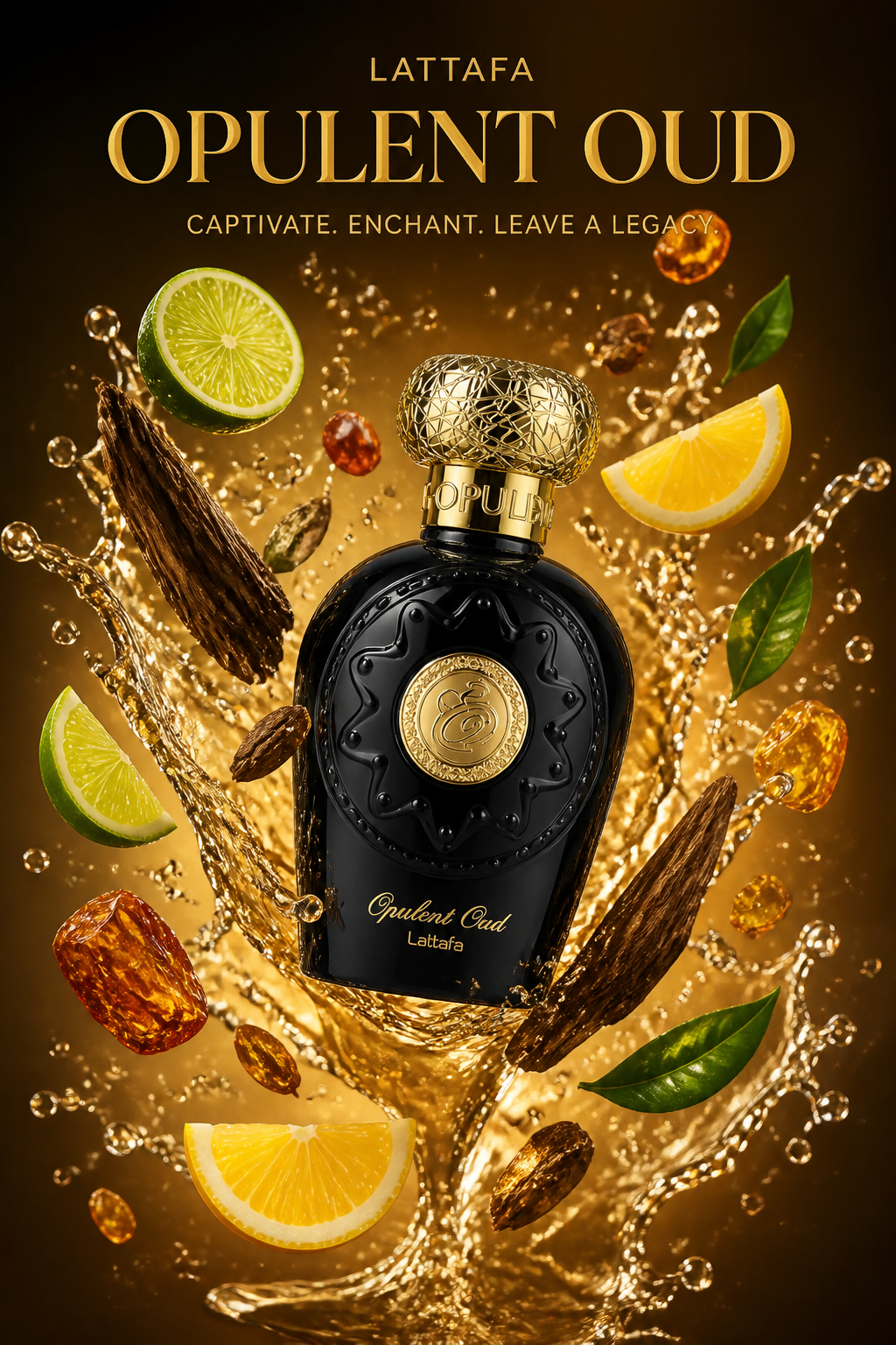 Lattafa Opulent Oud Eau de Parfum Unisex 100 ml