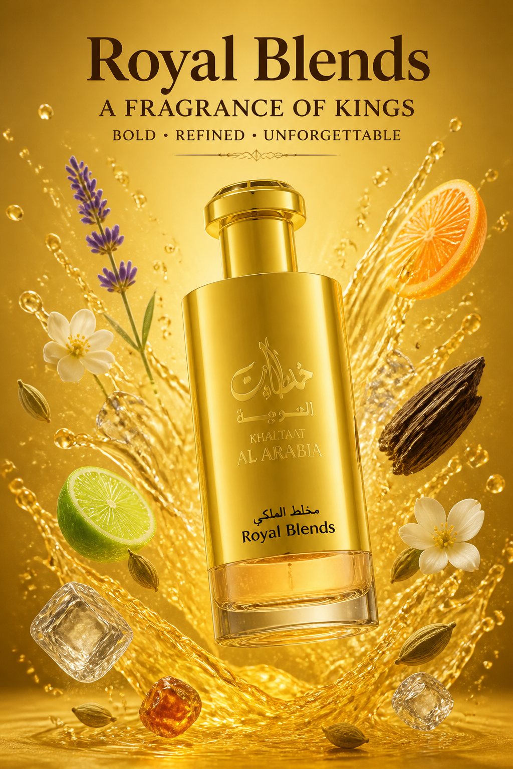 Lattafa Khaltaat Al Arabia Gold Royal Blends Eau de Parfum Unisex 100 ml