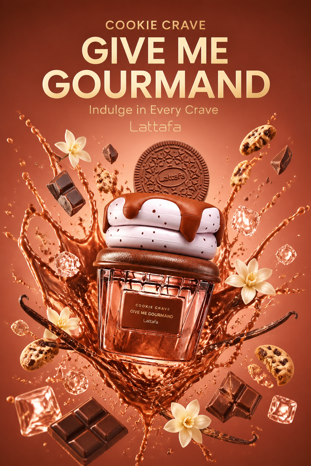 Lattafa Cookie Crave Give Me Gourmand Eau de Parfum Unisex 75 ml
