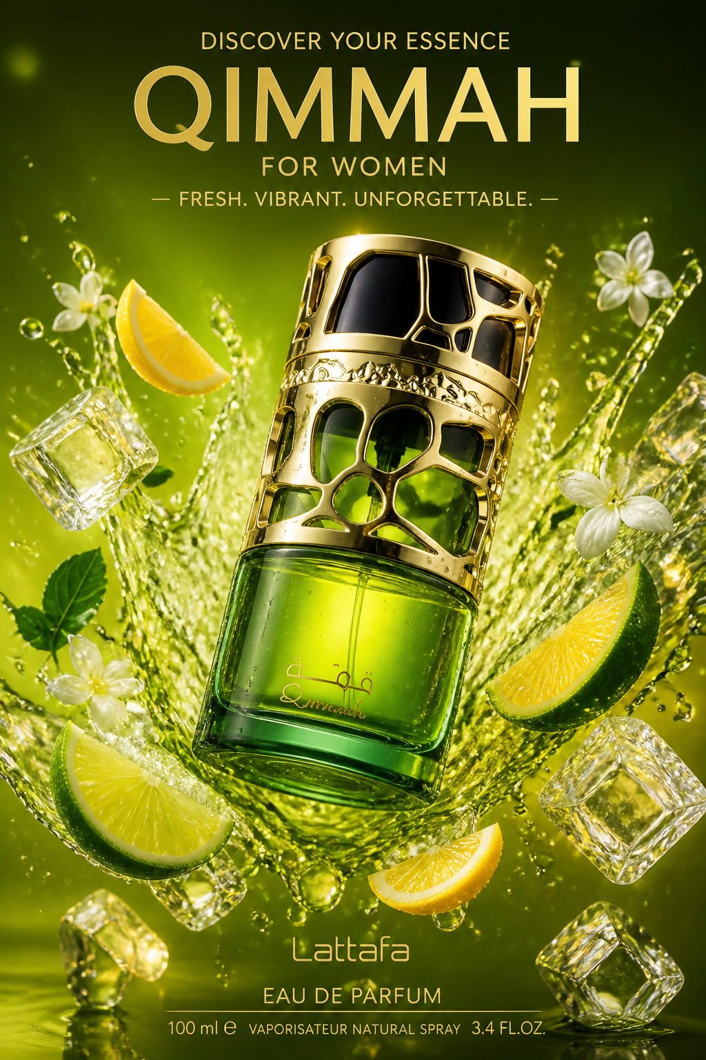 Lattafa Qimmah Women Eau de Parfum pentru Femei 100 ml