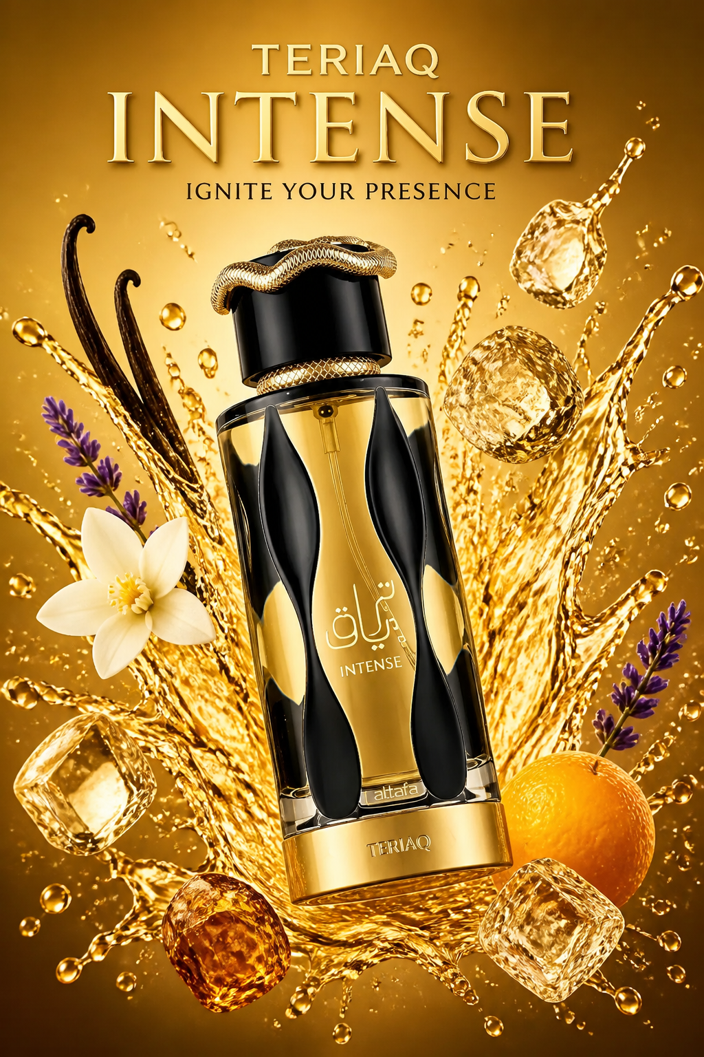 Lattafa Teriaq Intense Eau de Parfum Unisex 100 ml