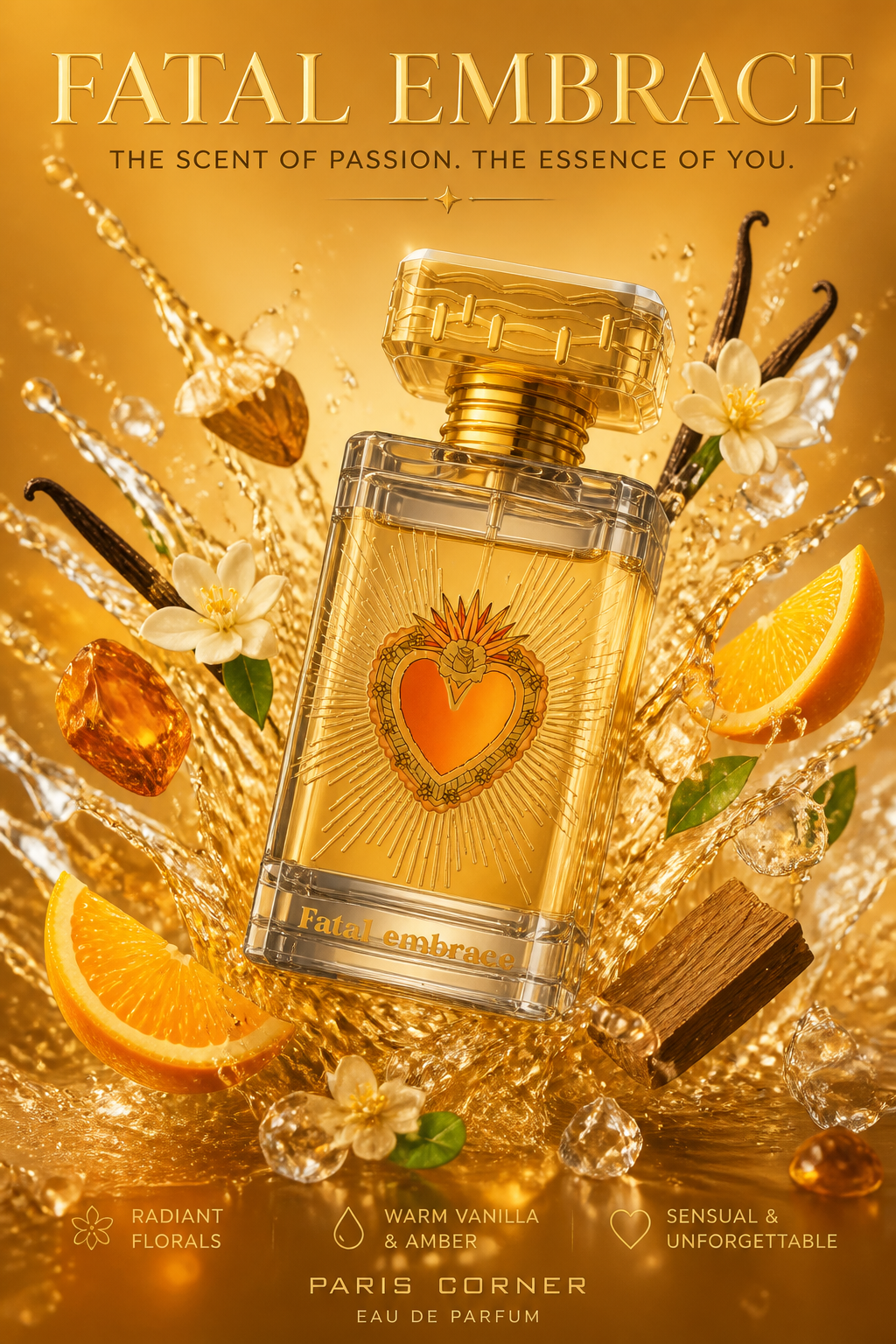 Paris Corner Fatal Embrace Eau de Parfum Unisex 100 ml