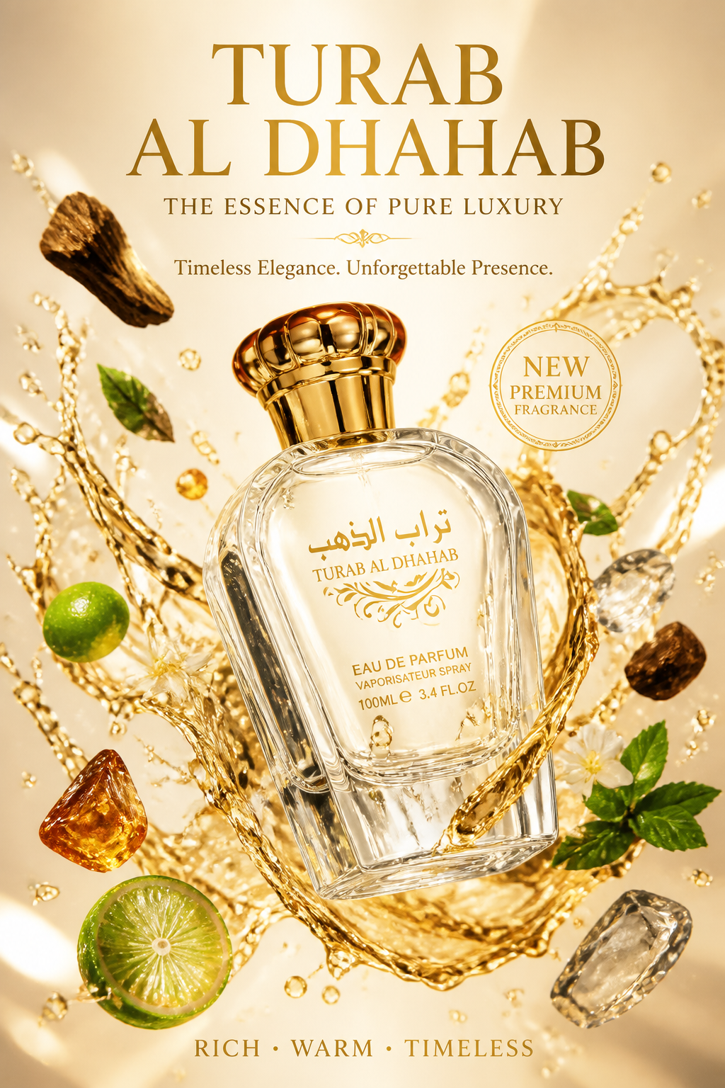 Ard Al Zaafaran Turab Al Dhahab Eau de Parfum pentru Femei 100 ml