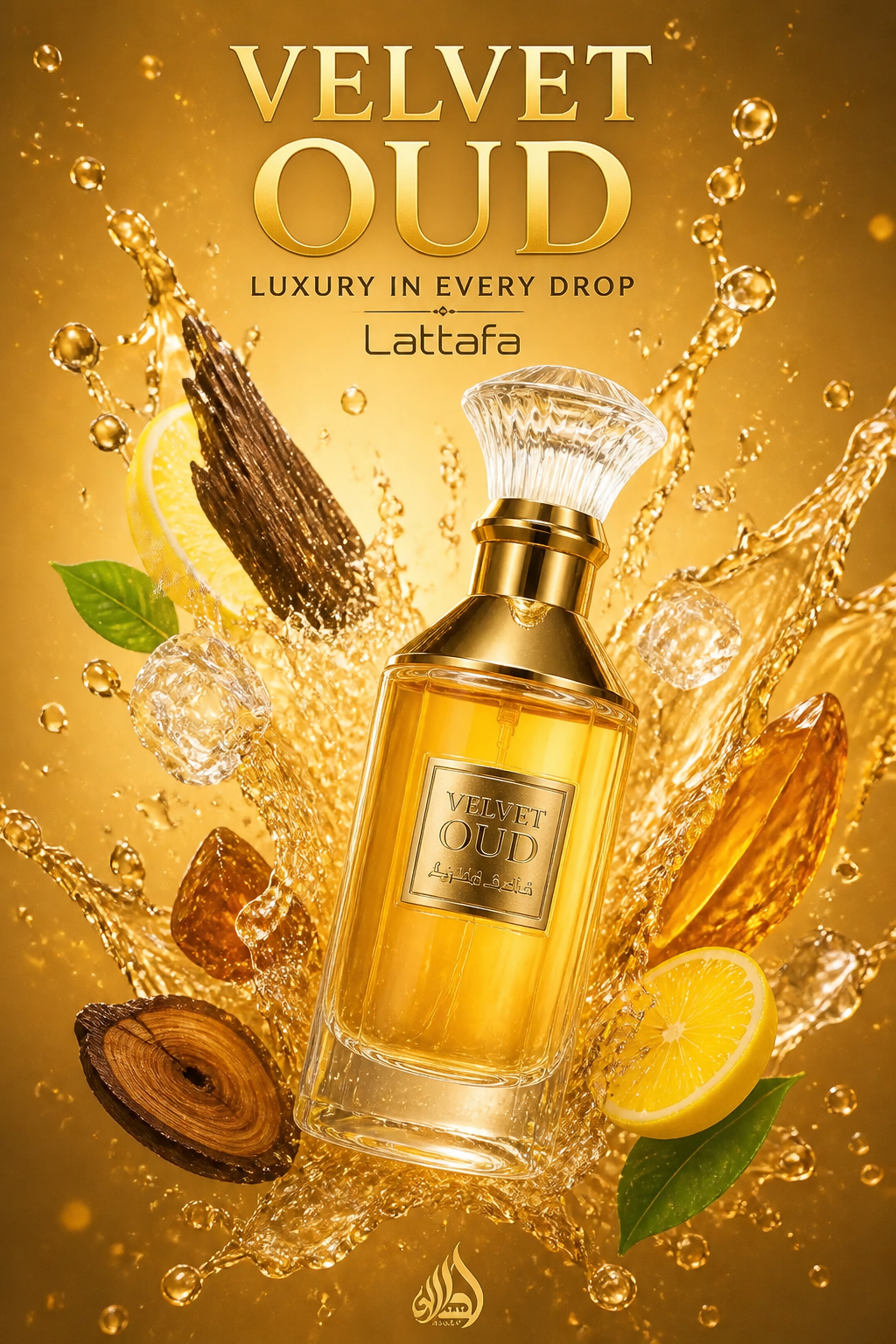 Lattafa Velvet Oud Eau de Parfum Unisex 100 ml