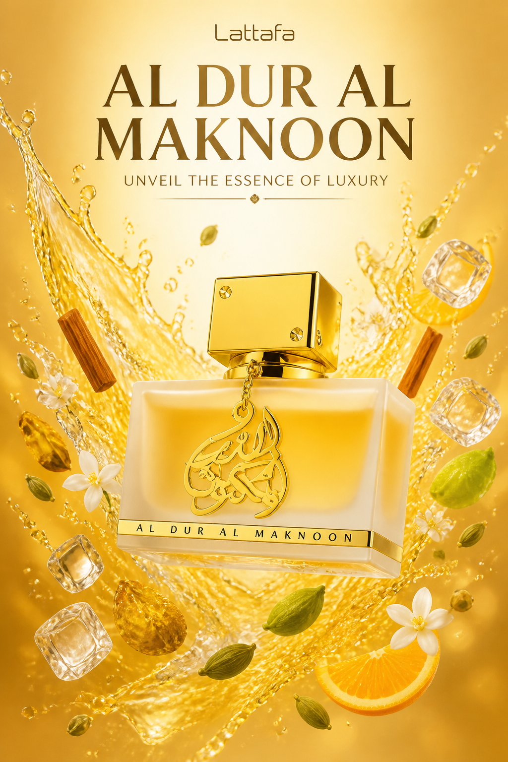 Lattafa Al Dur Al Maknoon Gold Eau de Parfum Unisex 100 ml