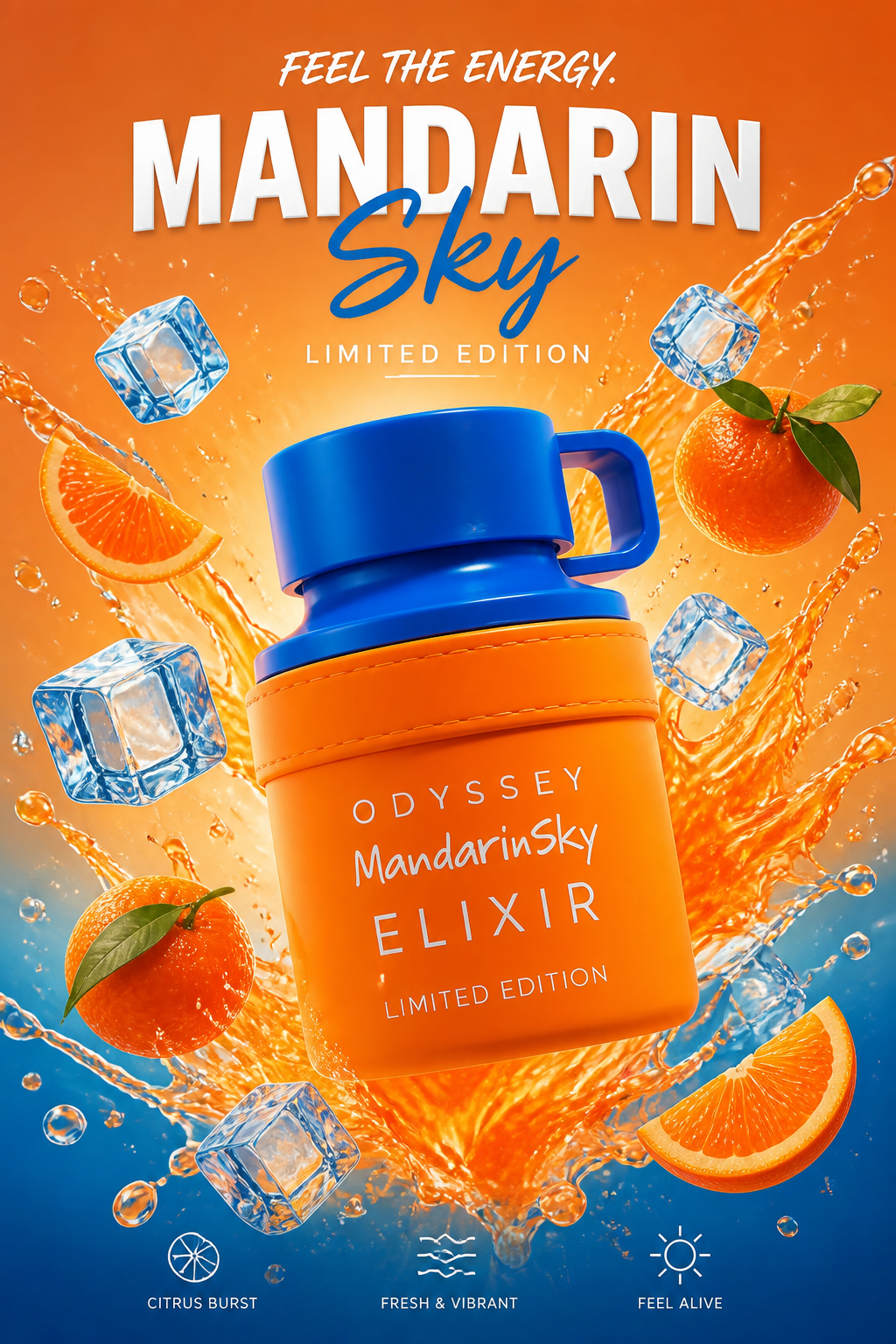 Armaf Odyssey Mandarin Sky Elixir Eau de Parfum pentru Bărbați 100 ml