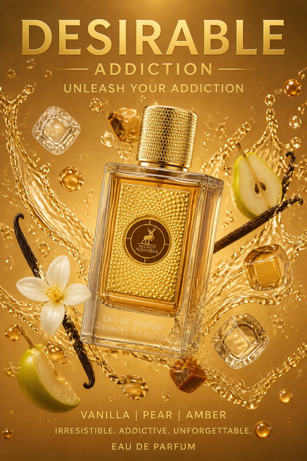 Maison Alhambra Desirable Addiction Eau de Parfum pentru Femei 100 ml