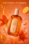 Maison Alhambra Victoria Flower Rosa Lilium Eau de Parfum pentru Femei 100 ml