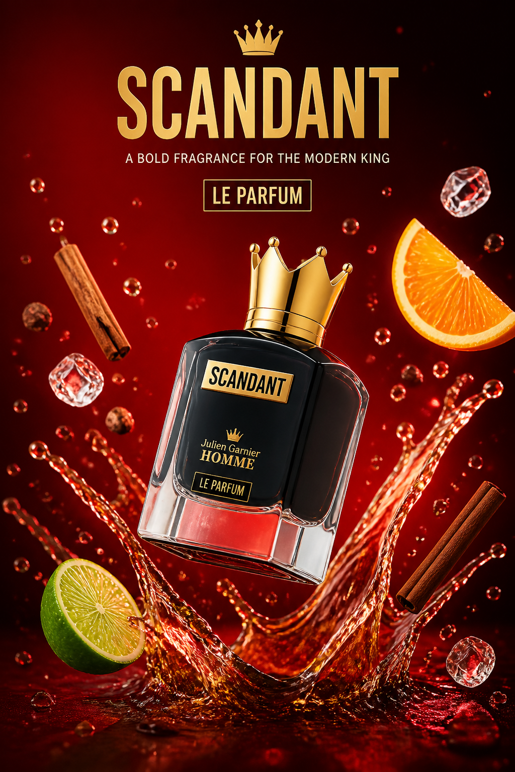 Fragrance World John Gustav Homme Scandant Eau de Parfum pentru Bărbați 100 ml