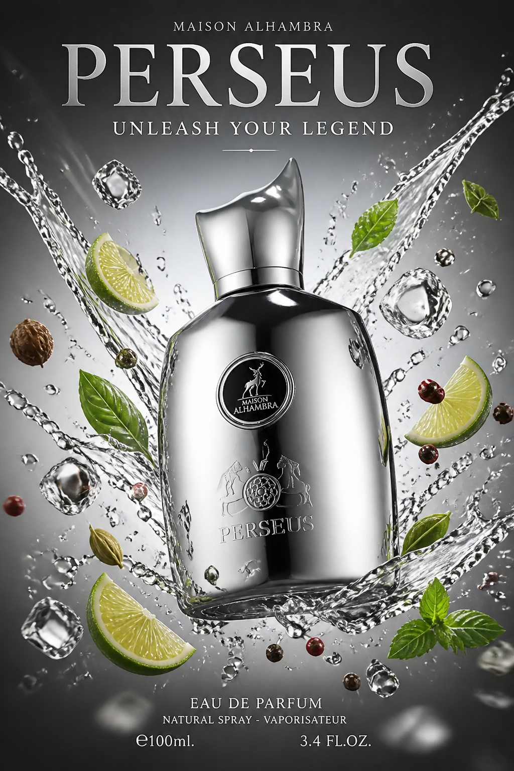 Maison Alhambra Perseus Eau de Parfum pentru Bărbați 100 ml