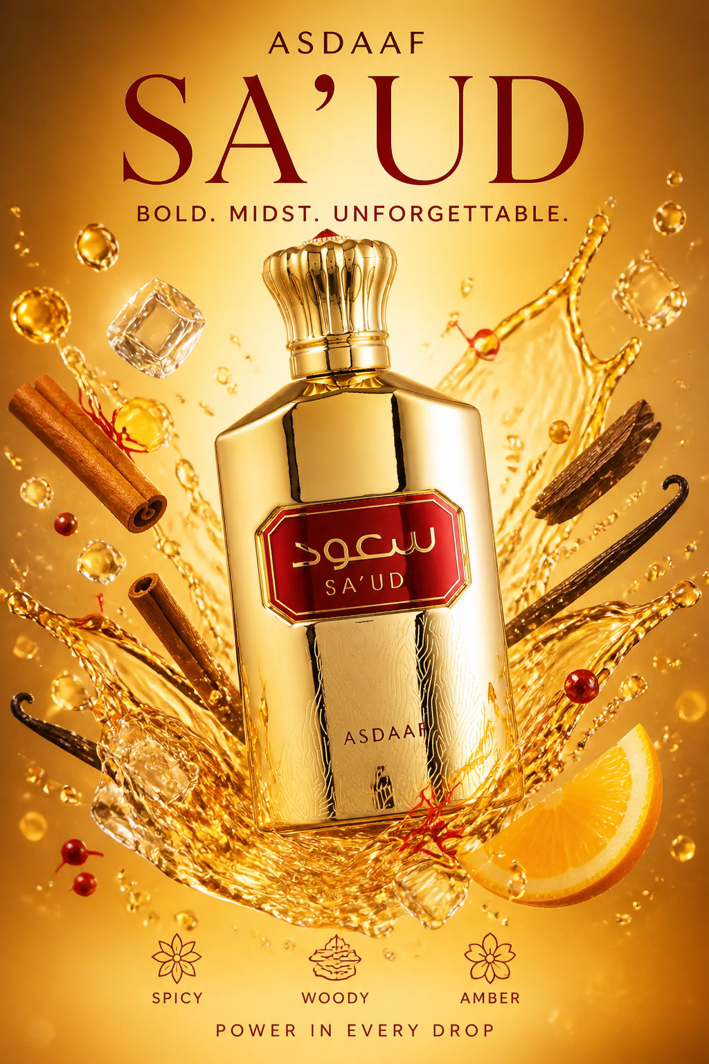 Asdaaf Sa'ud Eau de Parfum Unisex 100 ml