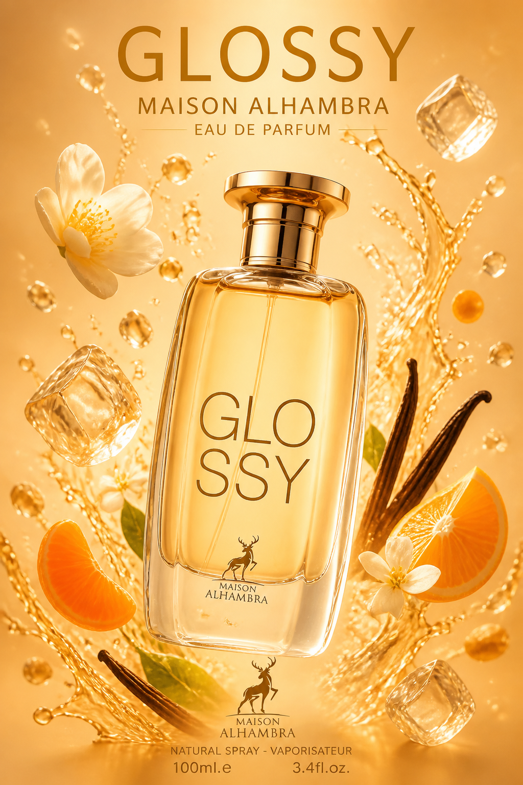 Maison Alhambra Glossy Eau de Parfum pentru Femei 100 ml