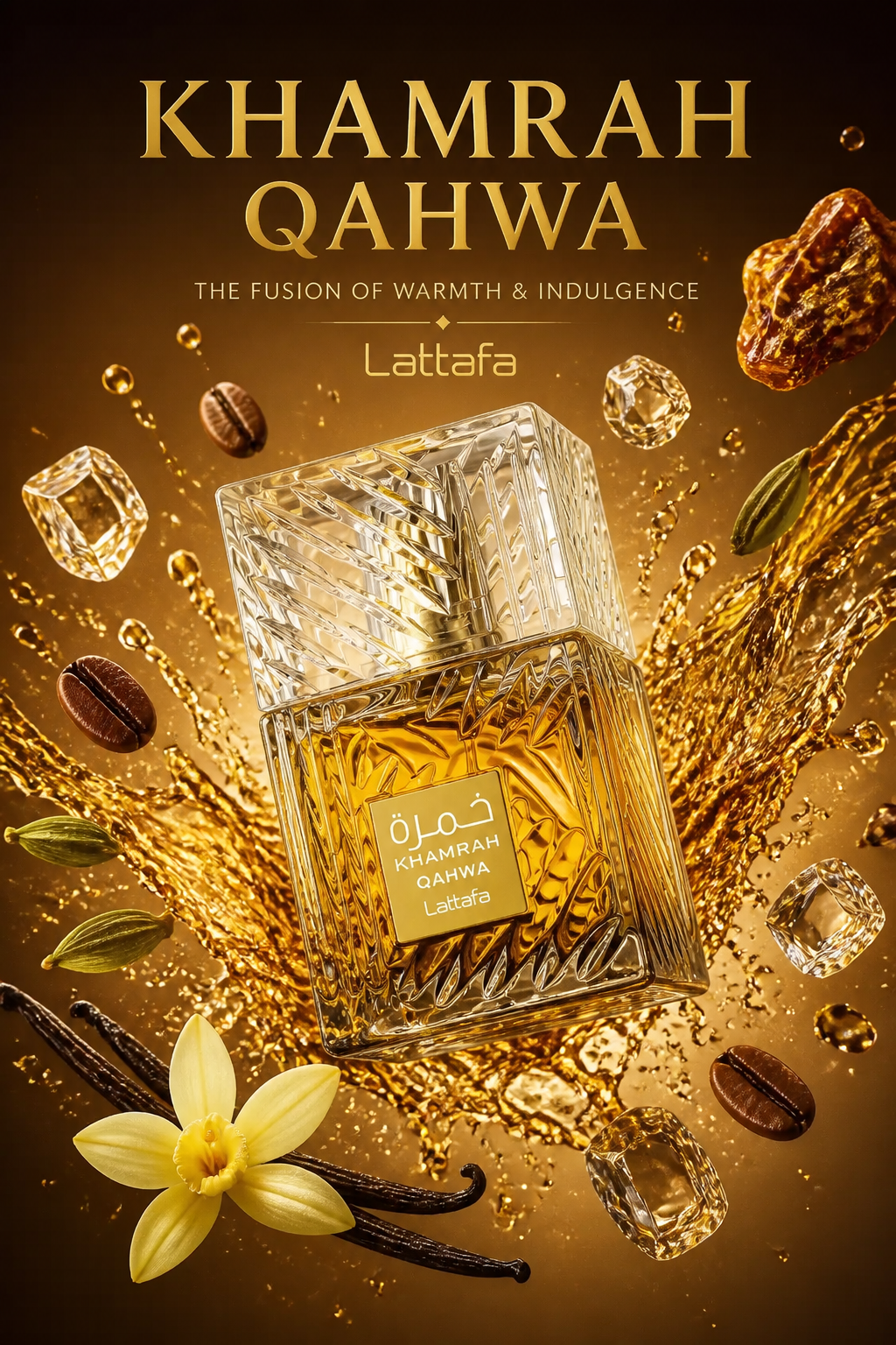 Lattafa Khamrah Qahwa Eau de Parfum Unisex 100 ml