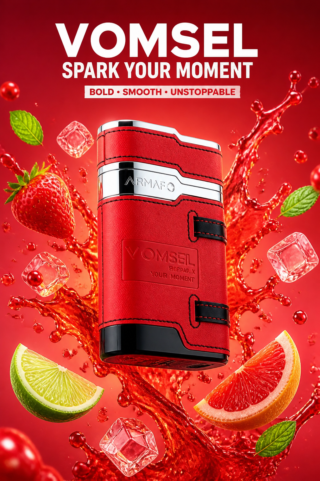 Armaf Voyage Titan Pour Homme Red Eau de Parfum pentru Bărbați 100 ml