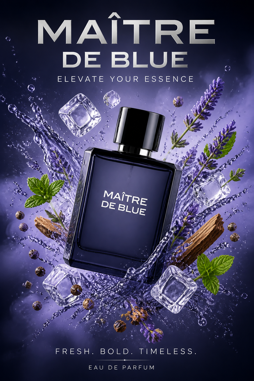 Maison Alhambra Maître De Blue Eau de Parfum pentru Bărbați 100 ml