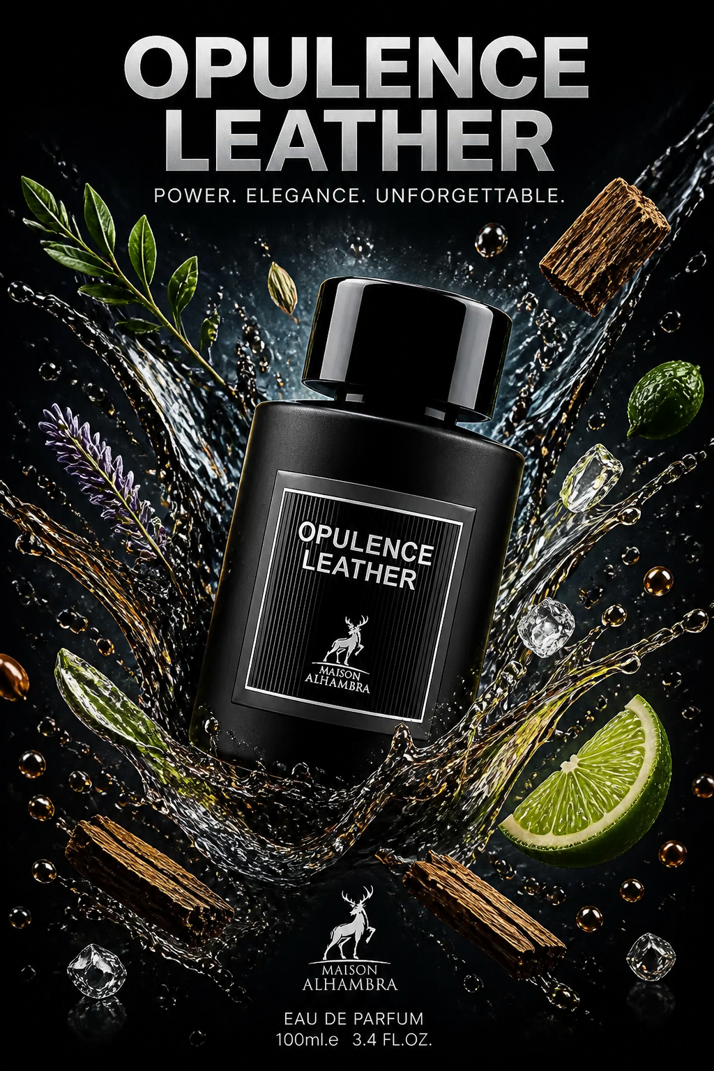 Maison Alhambra Opulence Leather Eau de Parfum Unisex 100 ml