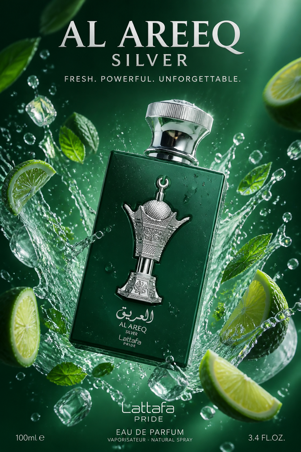 Lattafa Pride Al Areeq Silver Eau de Parfum Unisex 100 ml