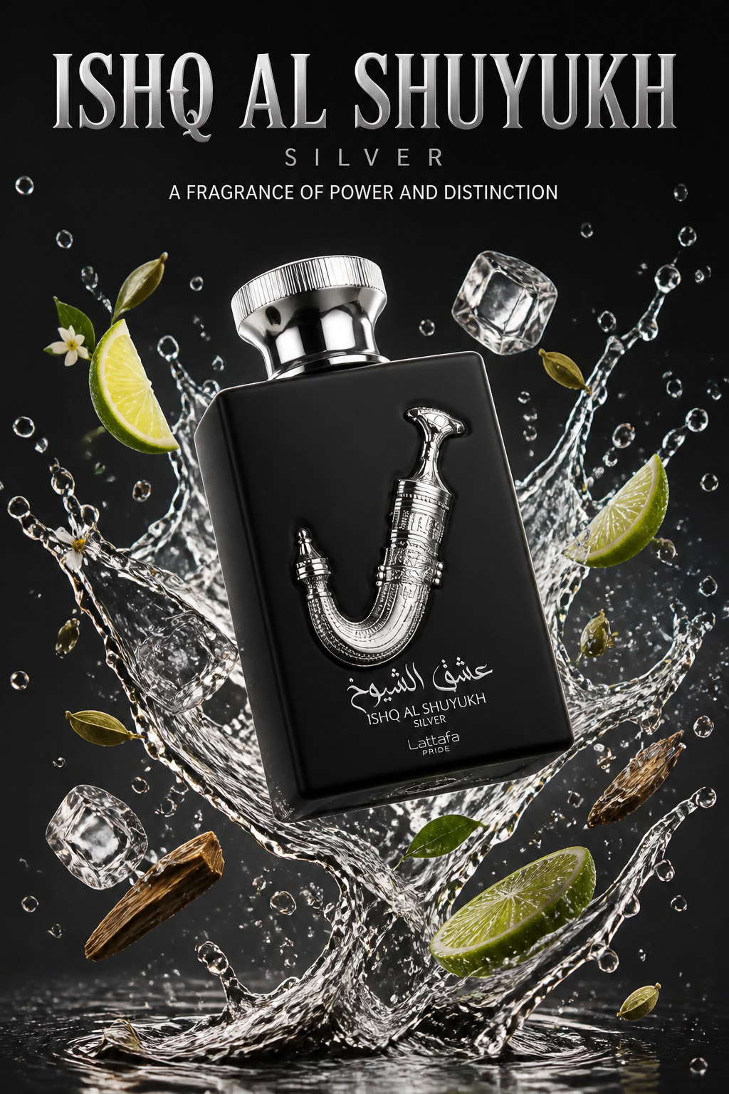 Lattafa Pride Ishq Al Shuyukh Silver Eau de Parfum Unisex 100 ml