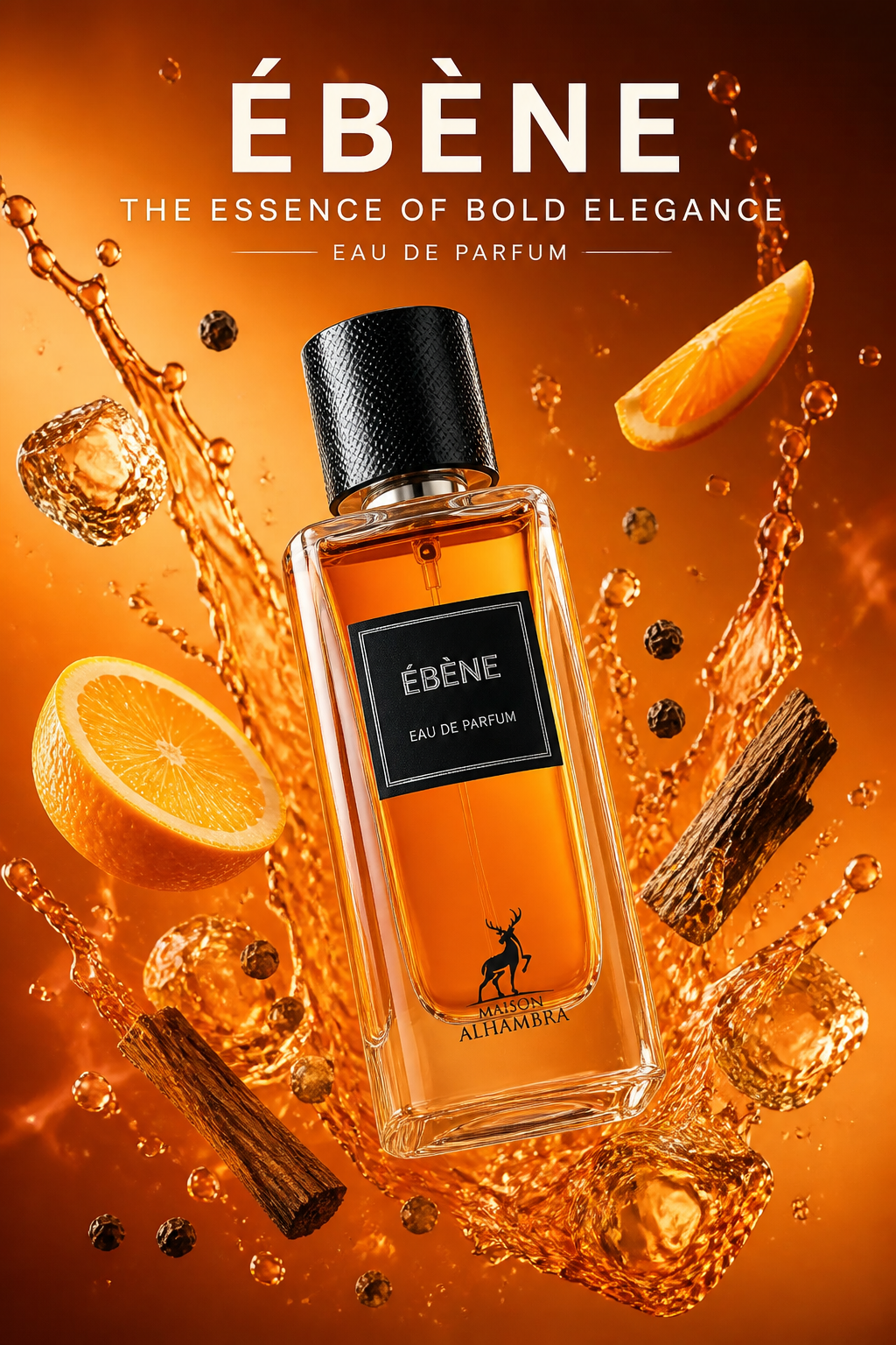 Maison Alhambra Ébène Eau de Parfum Unisex 90 ml