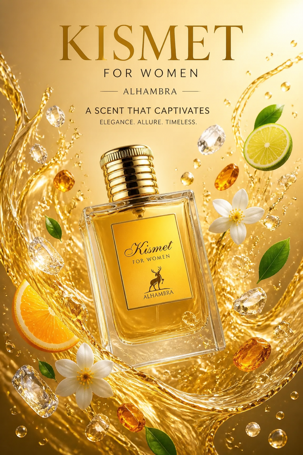 Maison Alhambra Kismet For Women Eau de Parfum pentru Femei 100 ml