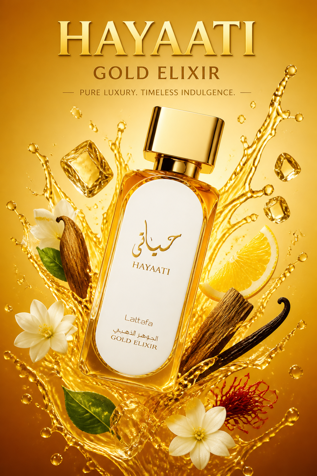 Lattafa Hayaati Gold Elixir Eau de Parfum Unisex 100 ml