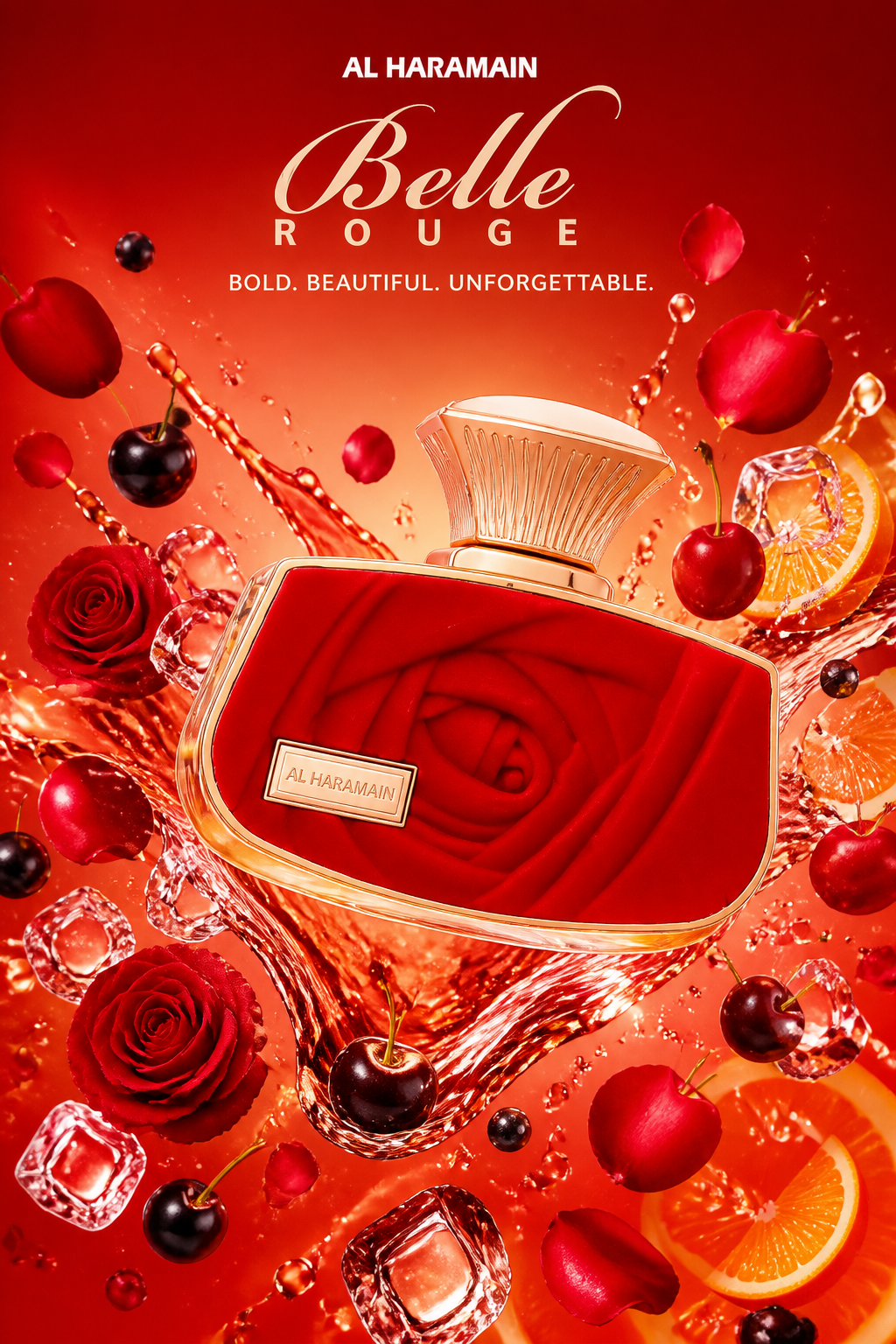 Al Haramain Belle Rouge Eau de Parfum pentru Femei 75 ml