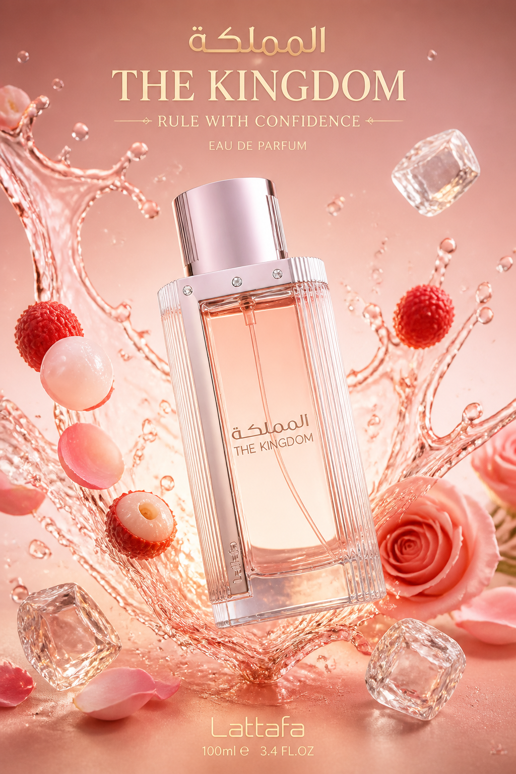 Lattafa The Kingdom Woman Eau de Parfum pentru Femei 100 ml