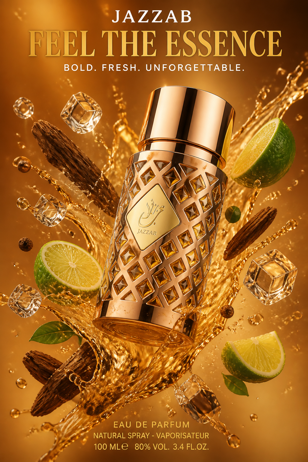 Ard Al Zaafaran Jazzab Gold Eau de Parfum pentru Femei 100 ml