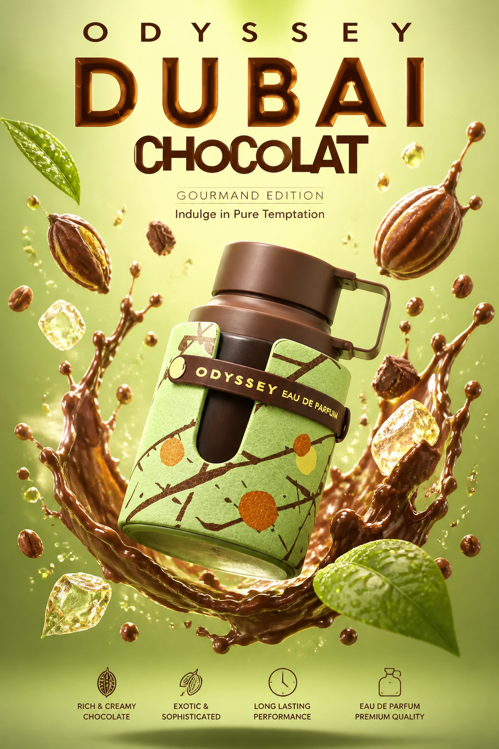 Armaf Odyssey Dubai Chocolat Eau de Parfum Unisex 100 ml