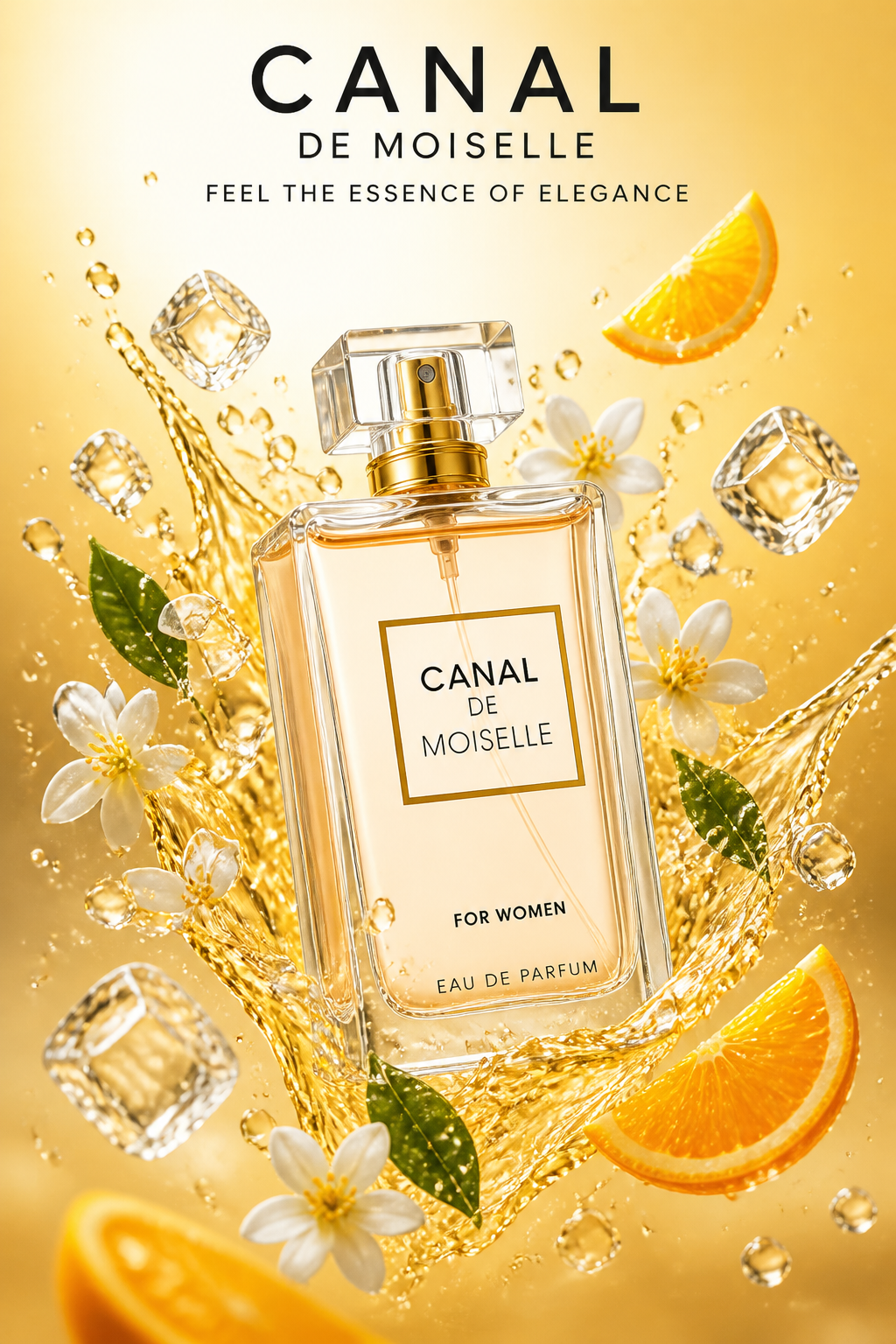Fragrance World Canal De Moiselle Eau de Parfum pentru Femei 100 ml