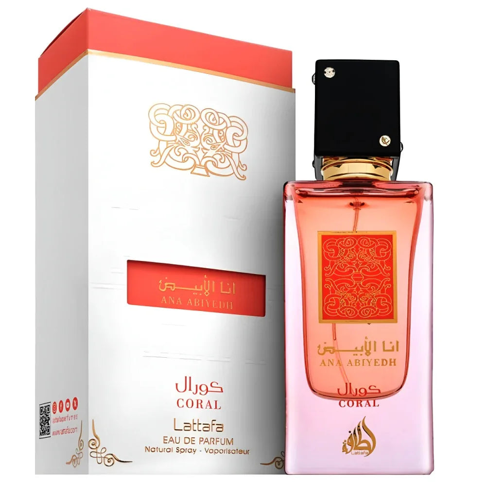 Lattafa Ana Abiyedh Coral Eau de Parfum Unisex 60 ml