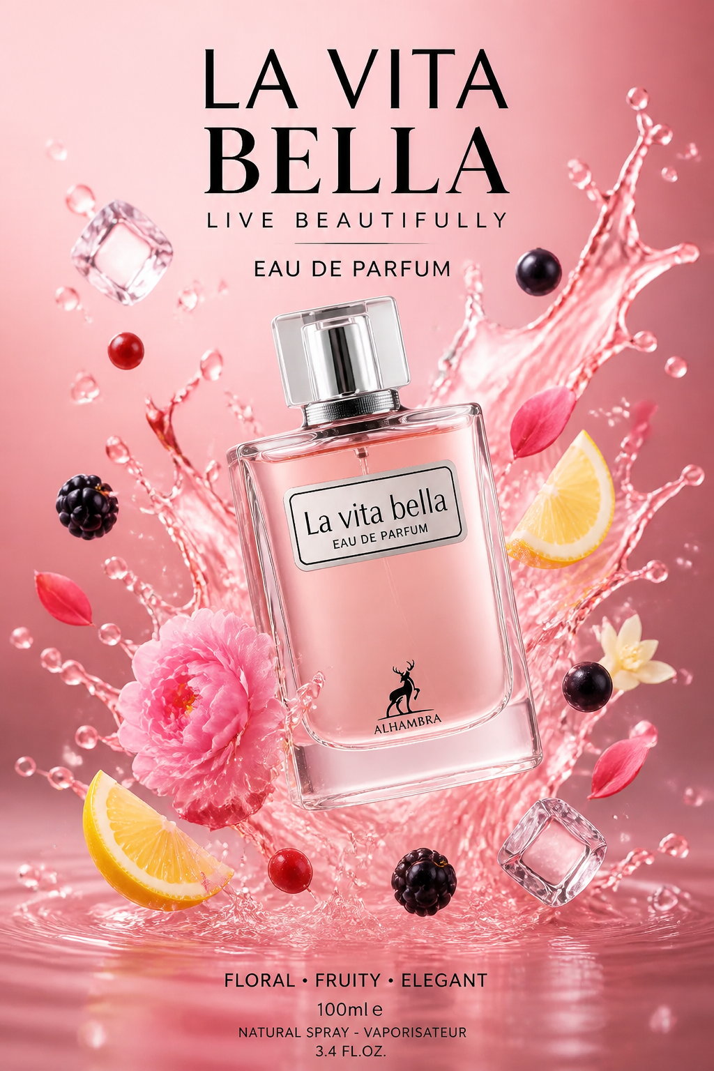 Maison Alhambra La Vita Bella Eau de Parfum pentru Femei 100 ml