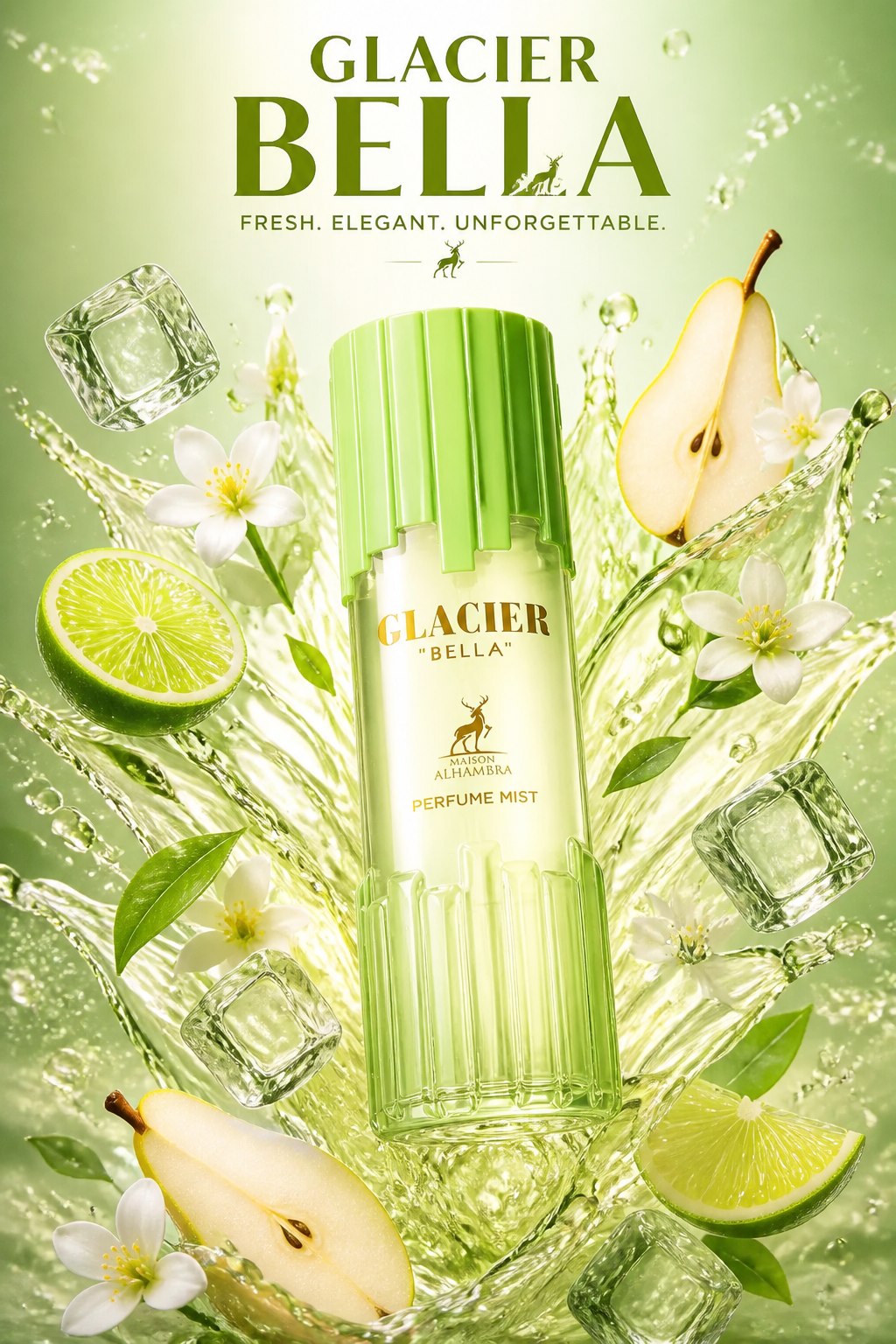 Body Mist Maison Alhambra Glacier Bella pentru Femei 250 ml