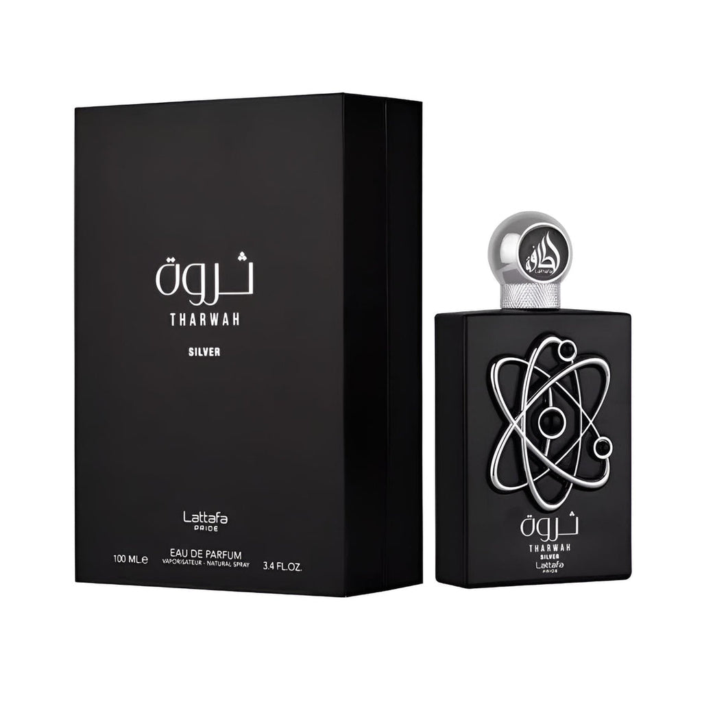 Lattafa Pride Tharwah Silver Eau de Parfum pentru Bărbați 100 ml