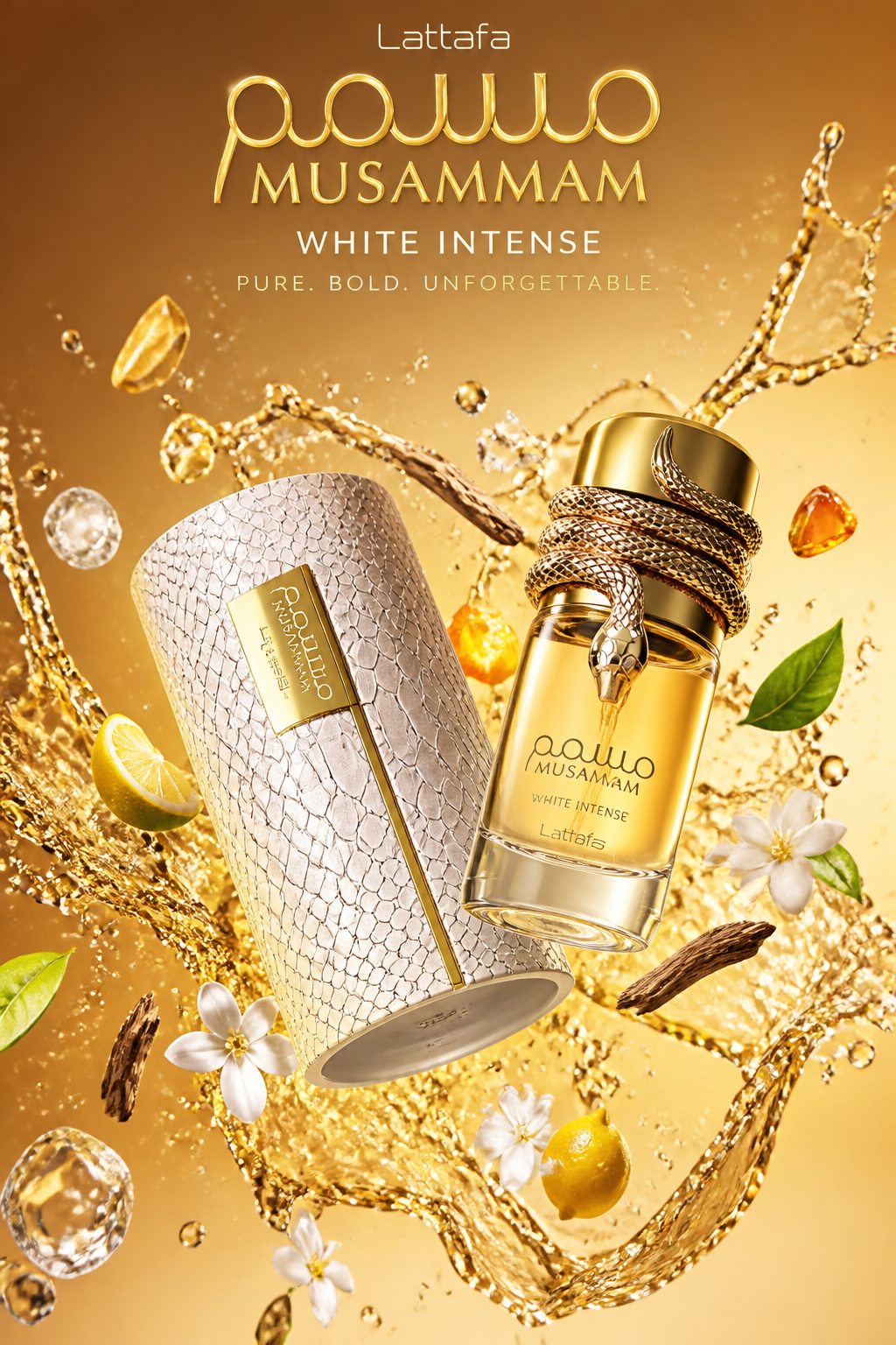 Lattafa Musamam White Intense Eau de Parfum Unisex 100 ml