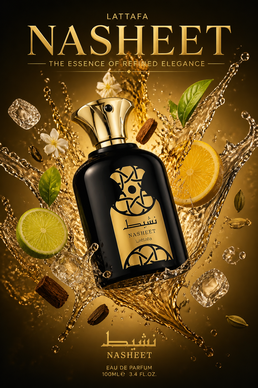 Lattafa Nasheet Eau de Parfum Unisex 100 ml