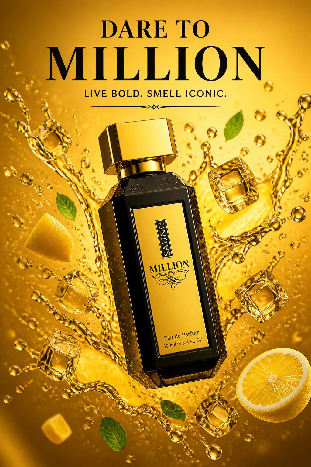 Fragrance World La Uno Million Eau de Parfum pentru Bărbați 100 ml