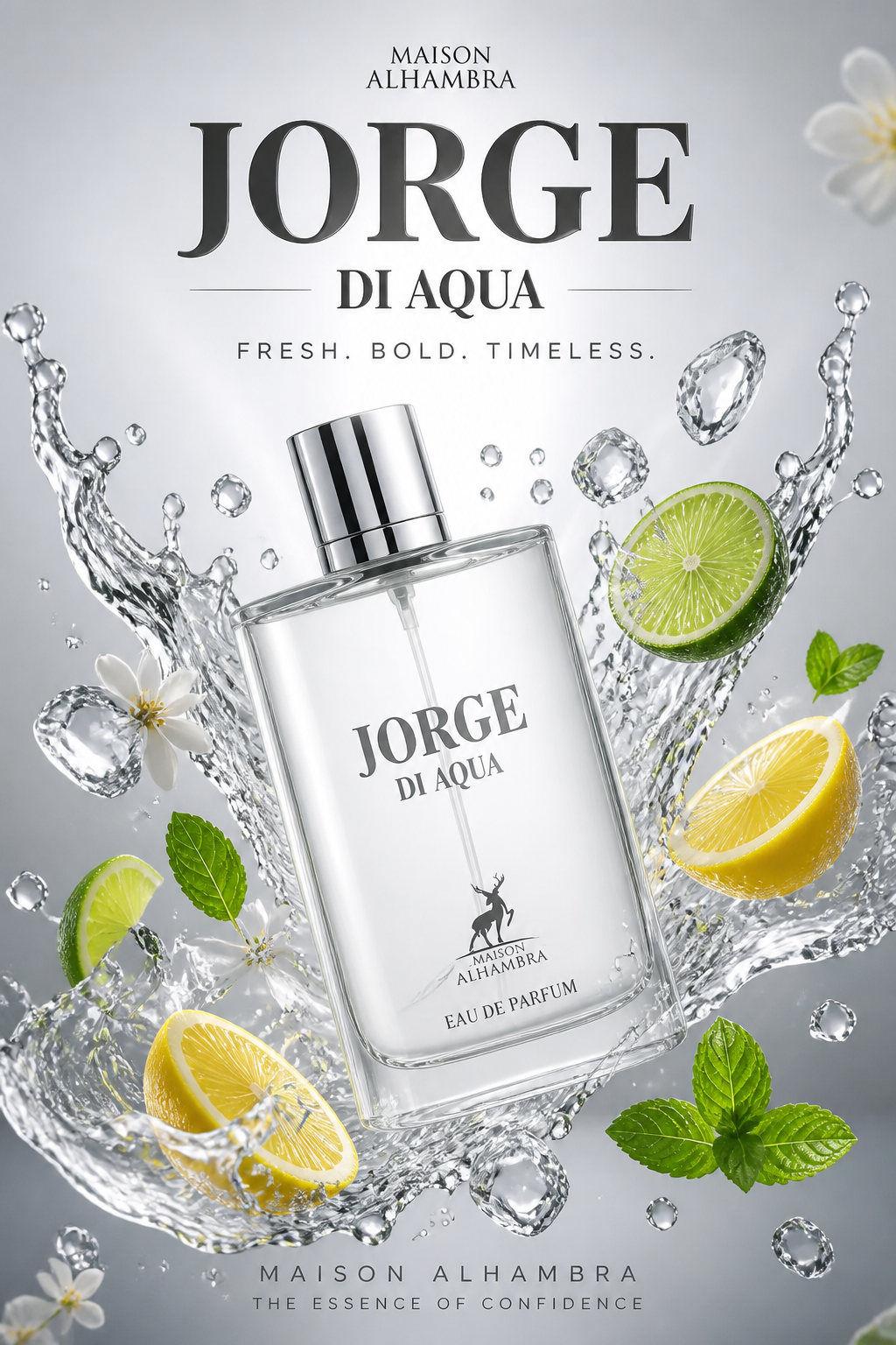 Maison Alhambra Jorge di Aqua Eau de Parfum pentru Bărbați 100 ml