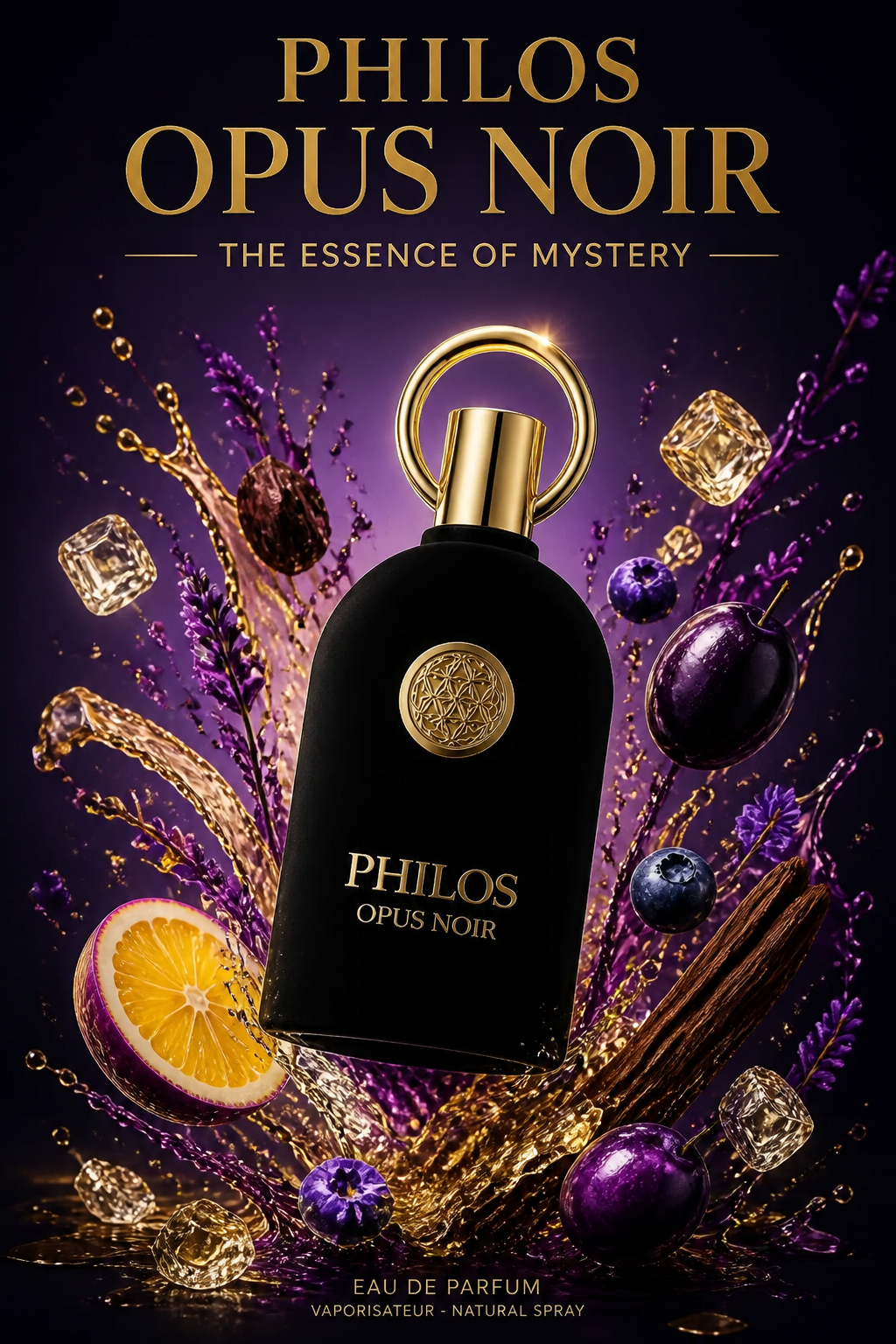 Maison Alhambra Philos Opus Noir Eau de Parfum Unisex 100 ml
